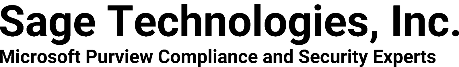 Sage Technologies, Inc.